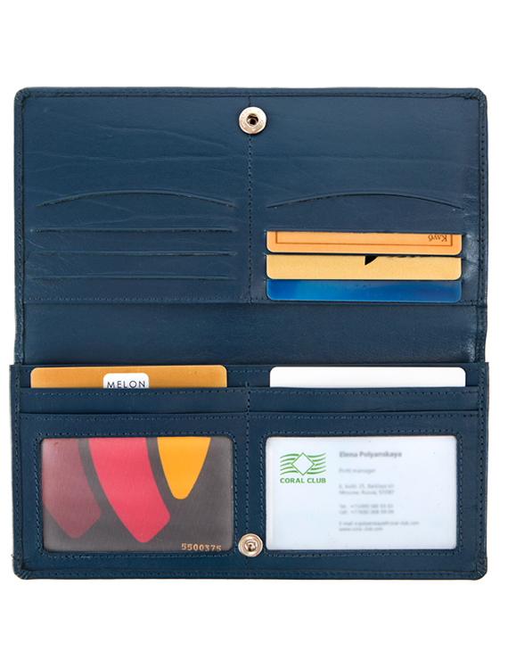 Geldbörse aus Leder für Frauen